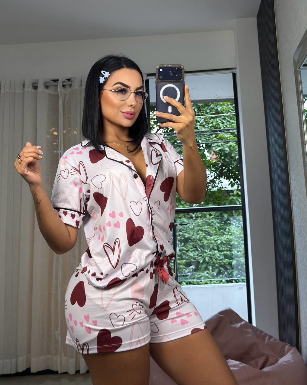 Pijama dama camiseta REF:EL004