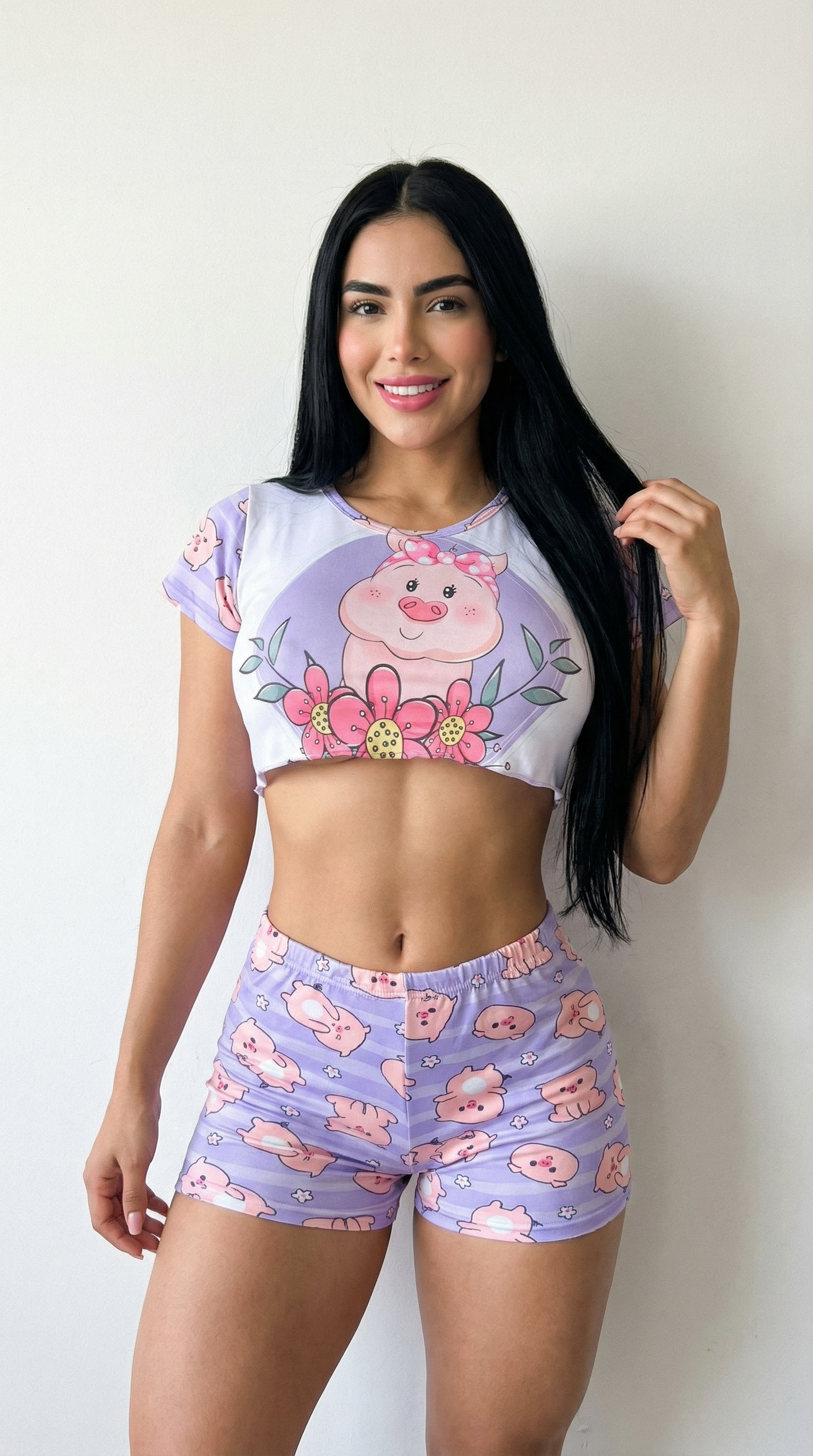 Pijama dama blusa corta-short REF:DN001