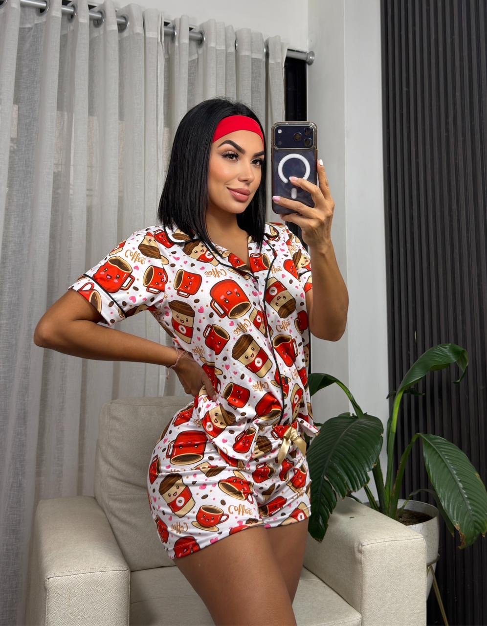 Pijama dama camiseta REF:EL004