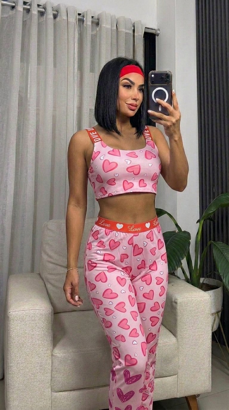 Pijama dama Elásticos Pantalon REF:OW003